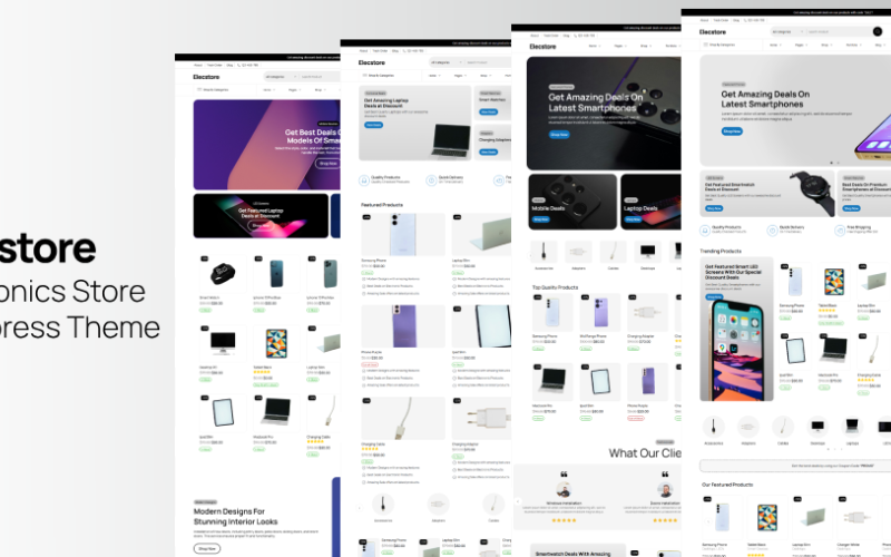 Elecstore - Electronics Store Woocommerce Theme WooCommerce Theme