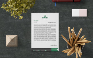 Creative Letterhead Template Design (30)
