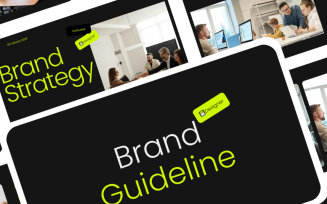 Designer - Brand Guideline Presentation powerpoint