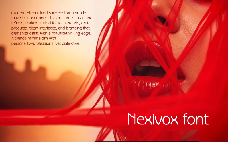 Nexivox font-Regular-074-25 Font