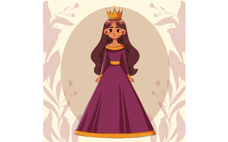 Princess Character Illustration