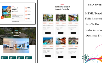 Villahaven– Property Listing & Real Estate HTML Template