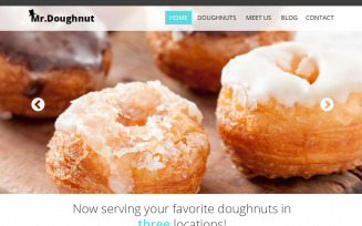 Bakery Responsive Website Template