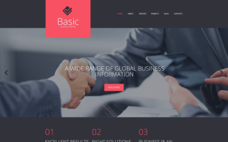 Business & Services Responsive WordPress Theme