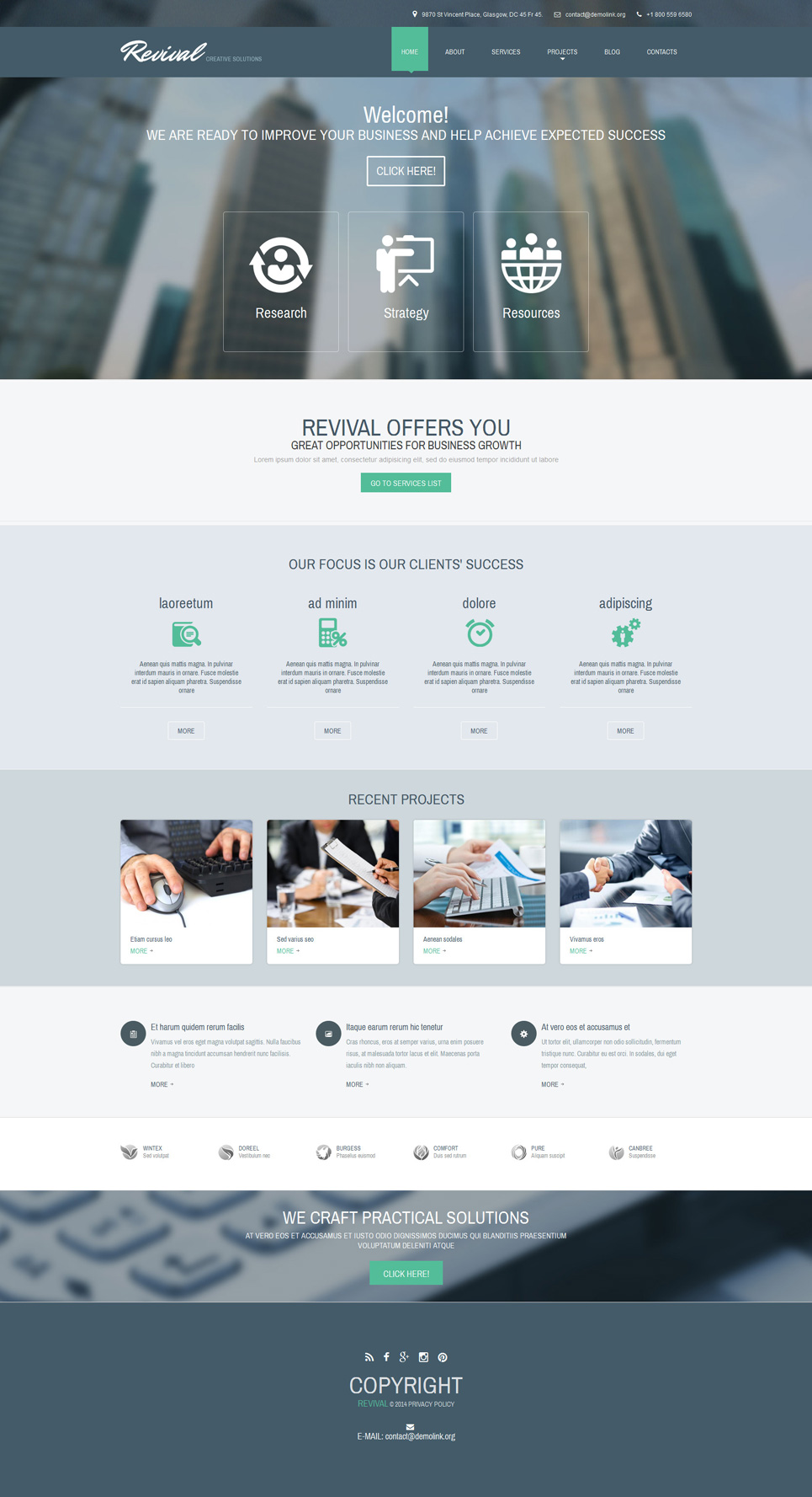 Business Responsive Drupal Template #52060