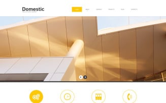 Construction Company Responsive WordPress Theme