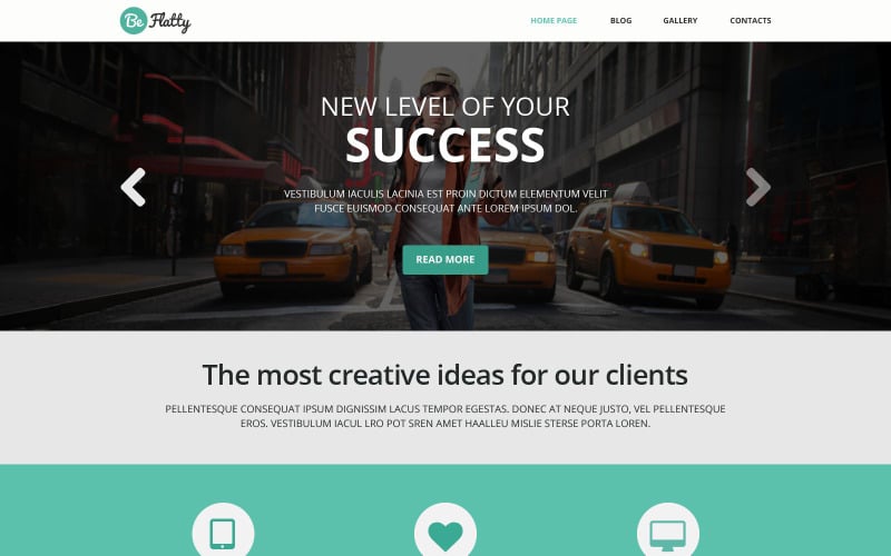 Creative Project WordPress Theme