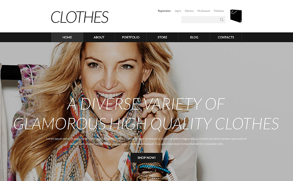 Designer Clothes Theme 52066