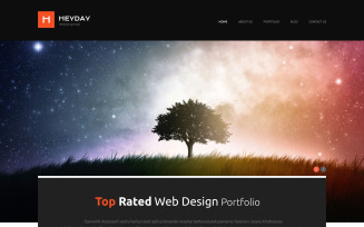 Designer Portfolio Responsive WordPress Theme