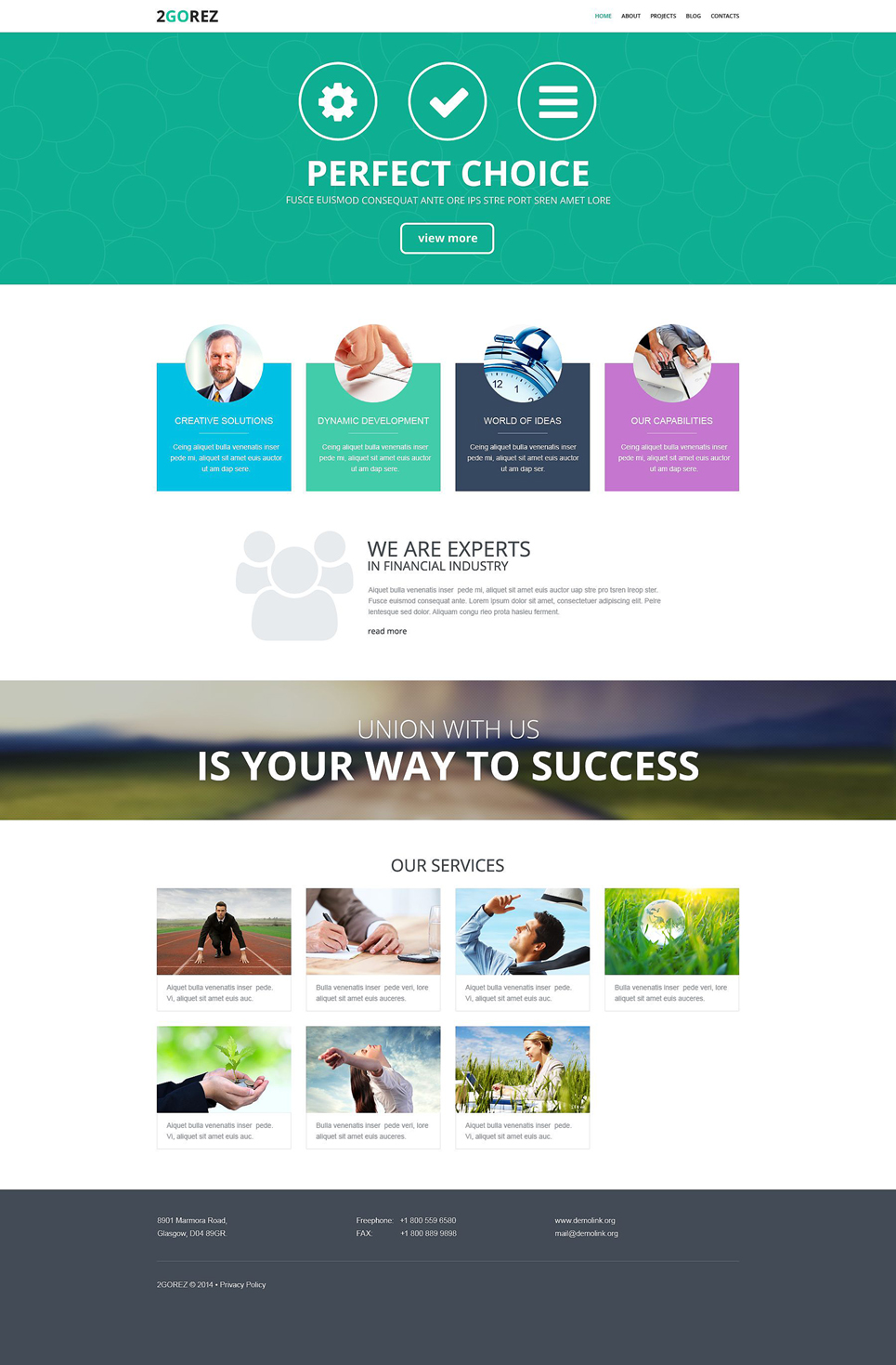 Financial Advisor Responsive WordPress Theme New Screenshots BIG