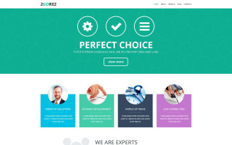 Financial Advisor Responsive WordPress Theme