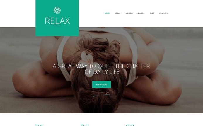 Relax - Yoga Responsive WordPress Theme