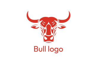 Bull Logo Design Concept Template