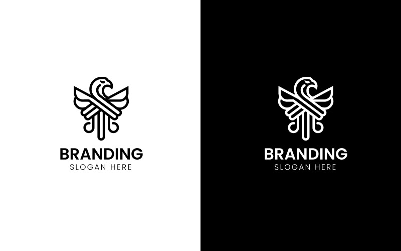 Elegant Bird company logo-900 Logo Template