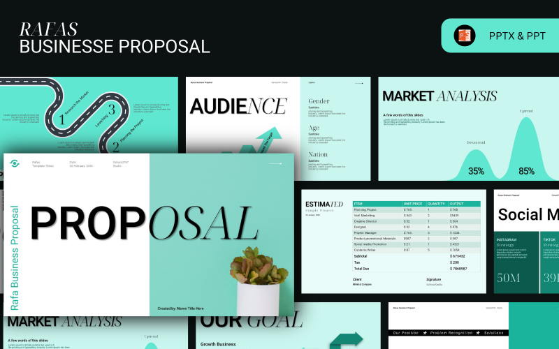 Business Proposal PowerPoint Presentation. PowerPoint Template