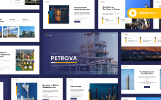 Petrova - Oil And Gas Industry Google Slide