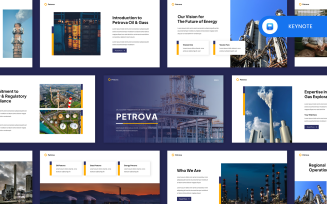 Petrova - Oil And Gas Industry Keynote Template