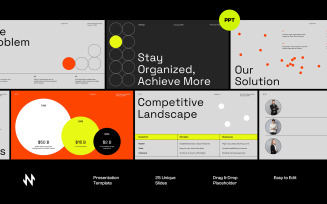 SkyLens SaaS Pitch Deck PowerPoint