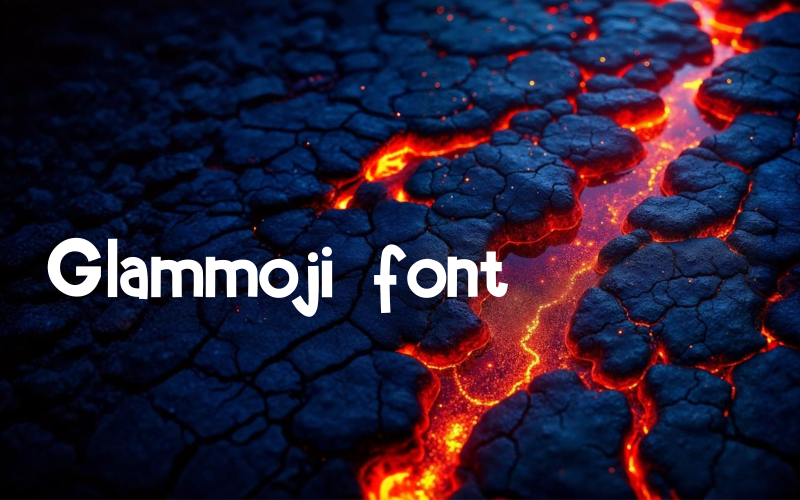 Glammoji font-Regular-078-25 Font