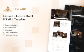 Laxland - Luxury Hotel HTML5 Template