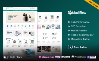 Madiflow - Medicine and Pharmacy Multipurpose WooCommerce Theme