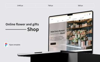 Plant.O Shop — Online Flower and Gifts Shop Modern Website Template
