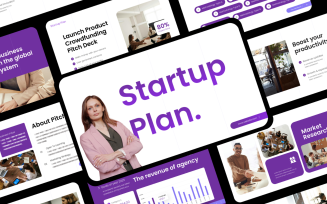 Startup Plan Presentation Template powerpoint