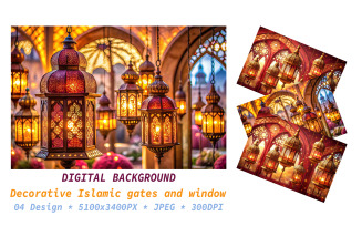 Whimsical lanterns and dome windows