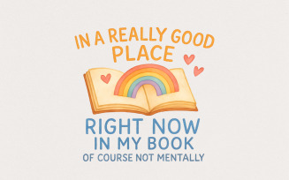 Bookish PNG Sticker, Trendy Reading Smut, Book Nerd Introvert Design, Support Your Library, Cute