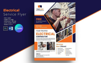 Electrical Services Flyer Template