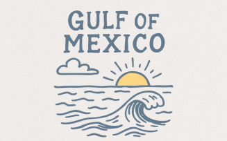 Gulf of Mexico Sticker, Funny Anti-Trump PNG, Democrat Sticker, FAFO Sticker, Anti-Fascist Decal,