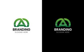 Letter MA company logo-901