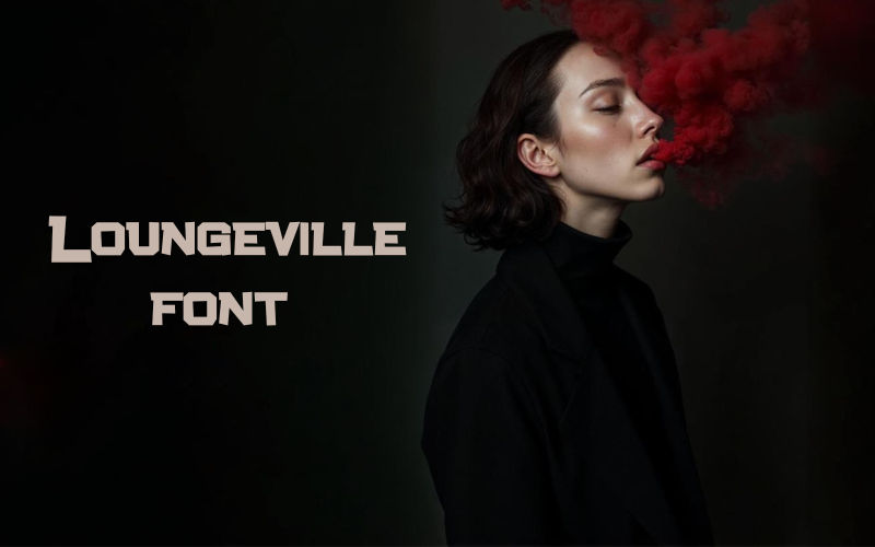 Loungeville font-Regular-080-25 Font