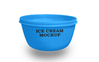 Ice cream box Mockup PSD Template Design 10
