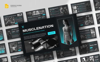 Musclenation - Gym & Fitness Google Slides Template