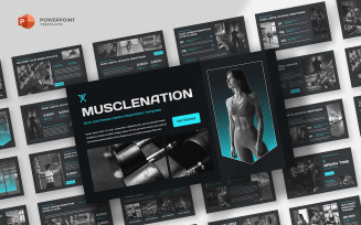 Musclenation - Gym & Fitness Powerpoint Template