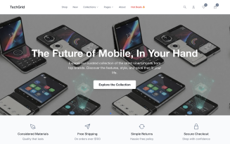 TechGrid | eCommerce HTML Site Template