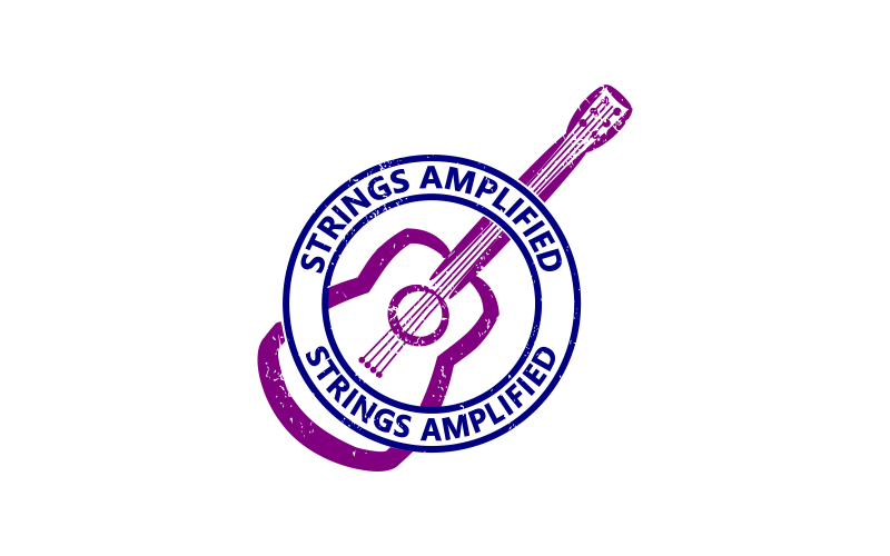 Creative Guitar Logo Template