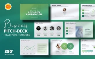Investor Pitch Deck PowerPoint Template - Impress Investors, Win Deals