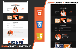 JennyCraft – Clean and Creative Portfolio HTML Template