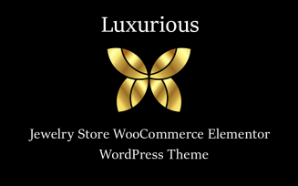 Luxurious - Jewelry Store WooCommerce Elementor WordPress Theme