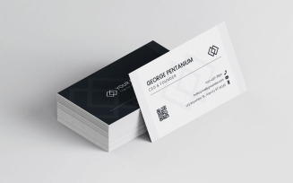 Minimalist Business Card Design 216