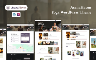 AsanaHaven – Yoga & Wellness WordPress Theme