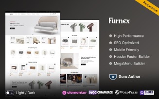Furnex - Furniture and Home Decor WooCommerce Theme