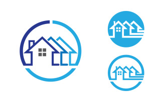 House Property concept icon logo template v.33