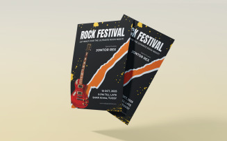 Rock Festival Flyer Template