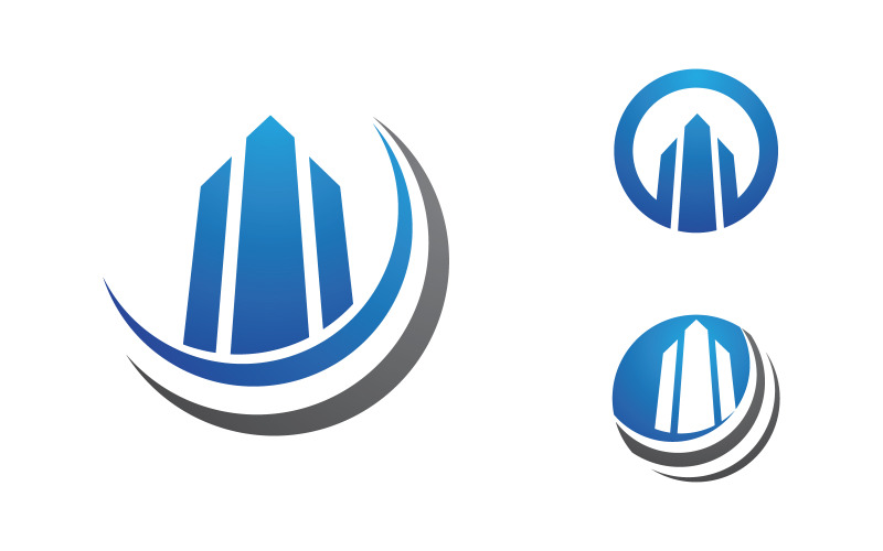 Business growth Finance concept logo illustration design v.43 Logo Template