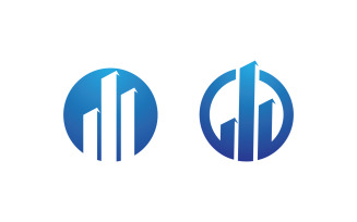 Business growth Finance concept logo illustration design v.44