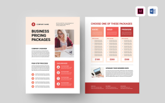 Business Pricing Table Plan