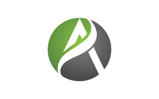 A Letter Logo Business Concept design Template v.105